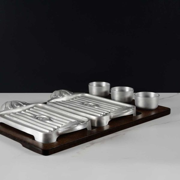 Bandeja Térmica Porteña (S) Doble + 3 Dips