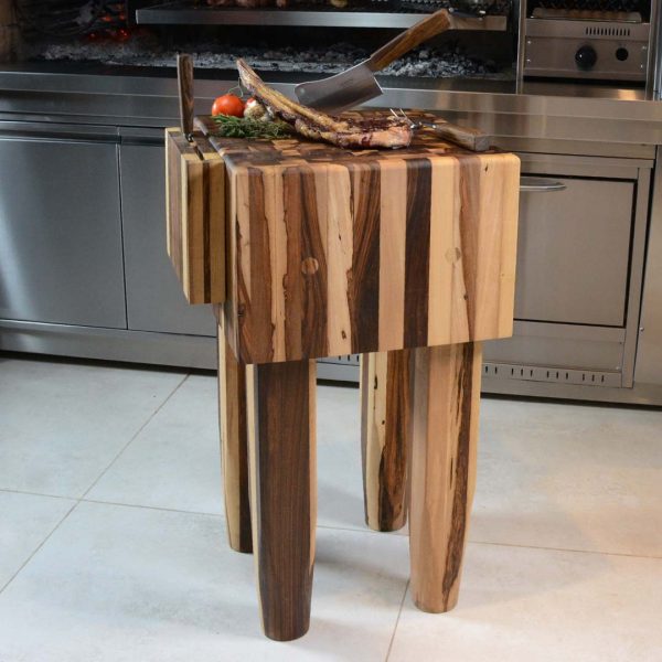 Butcher Block Carnicero Cuadrada