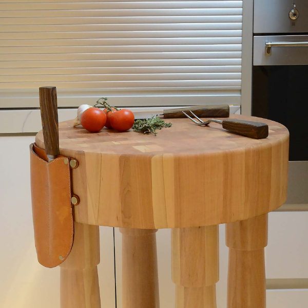 Butcher Block Malibu Redonda
