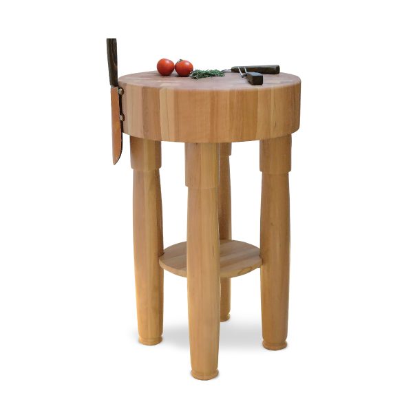 Butcher Block Malibu Redonda